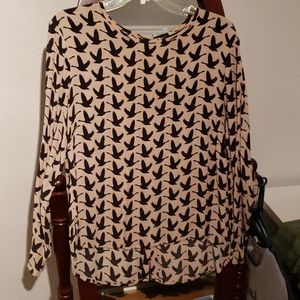 H&m geese print top